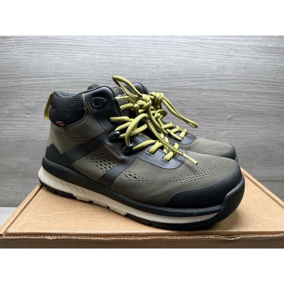 Bogs Sandstone Knit Mid CT Womens Size 7 Working Composite Toe Boots Shoes - Picture 1 of 10